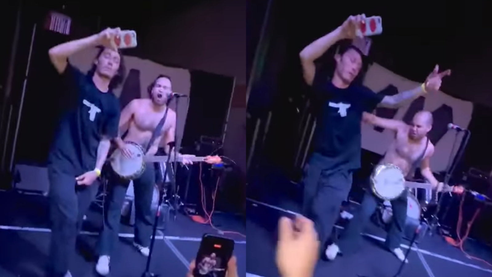 See Show Me the Body Singer Shove Fan Offstage for Taking Selfie