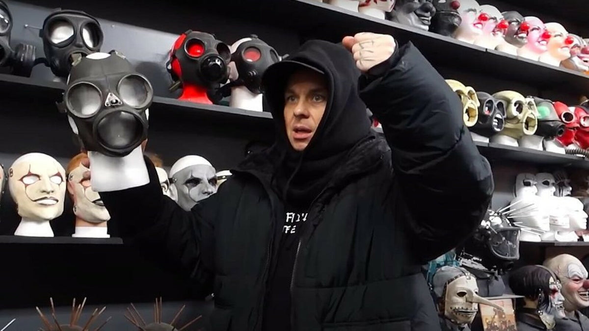 See Sid Wilson Visit Biggest Slipknot Mask Collection in the World