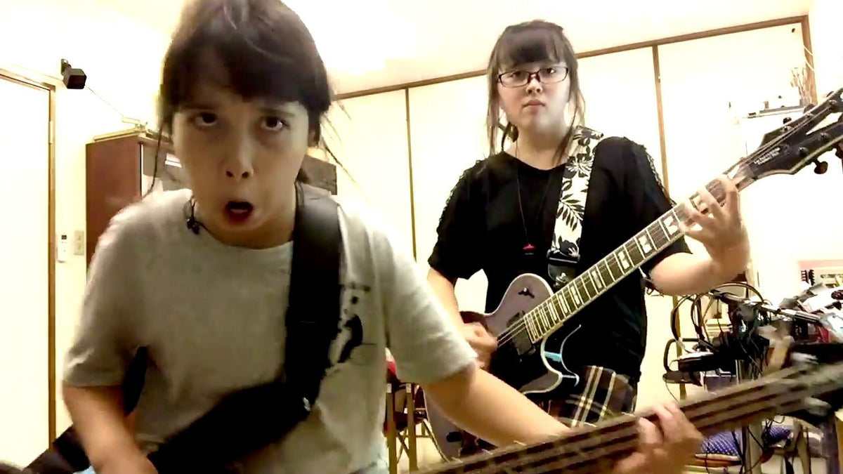 See Two Young Sisters Impressively and Adorably Nail Slayer’s “Raining Blood”