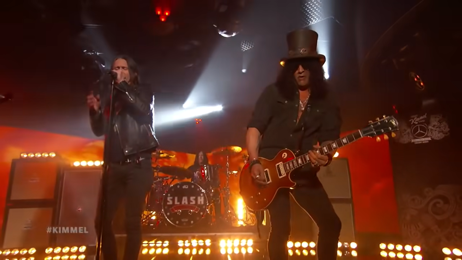 See Slash’s Blazing “River is Rising” Performance on ‘Jimmy Kimmel Live!’