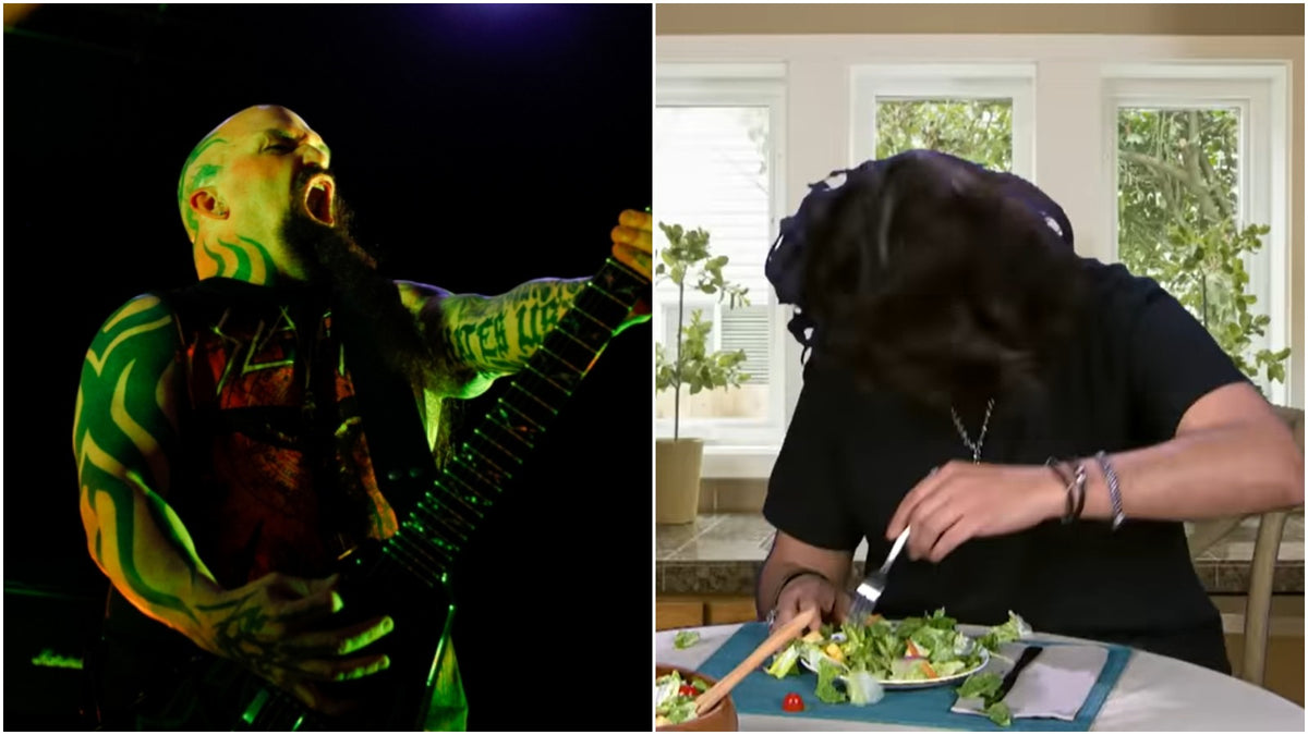 See Slayer-Themed Salad Commercial From ‘Colbert’ Show