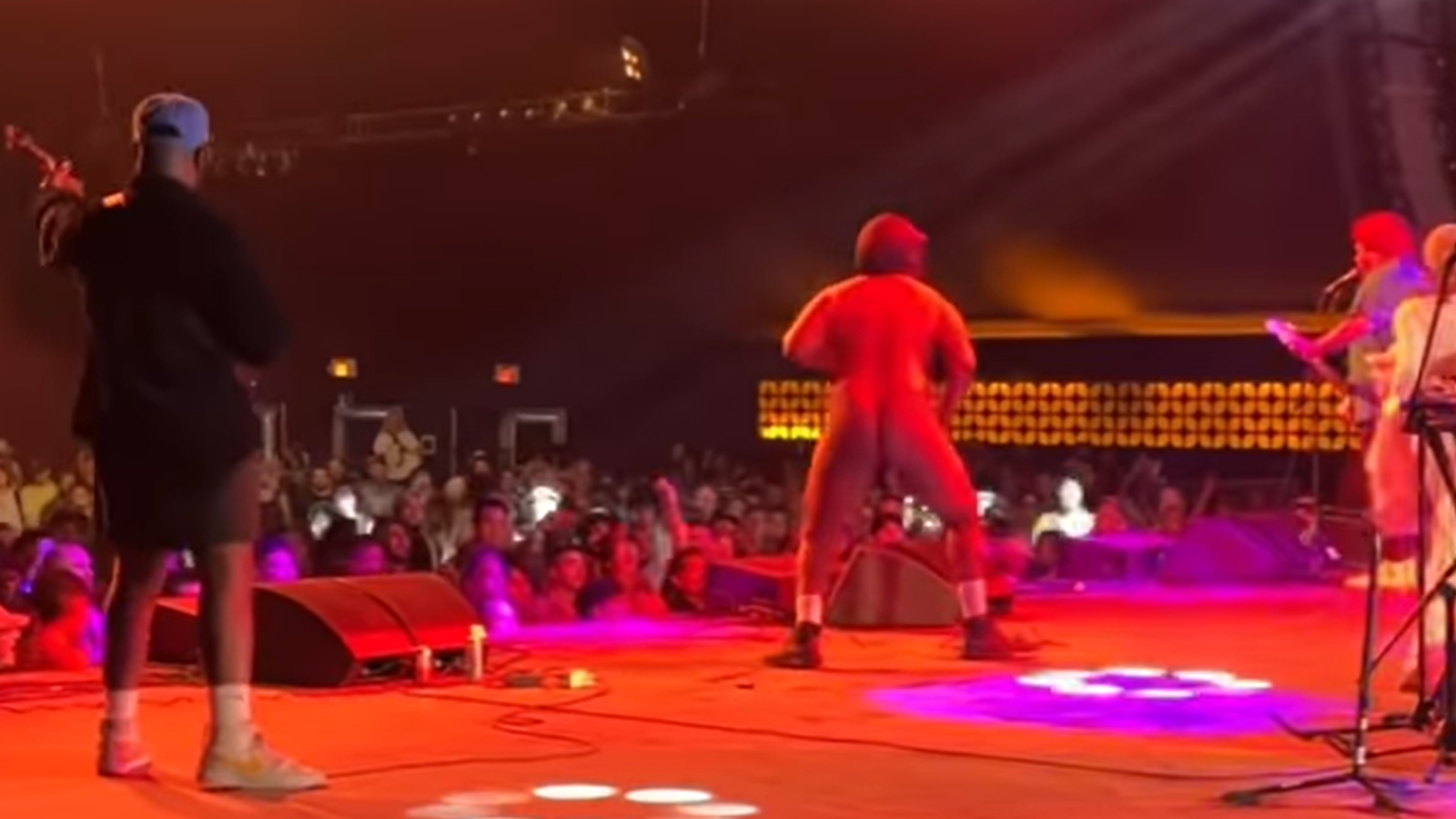 See SOUL GLO vocalist get mostly nude onstage at wild Coachella set