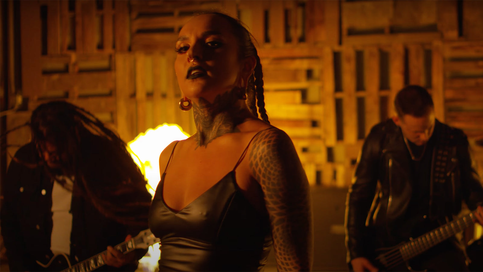 See Jinjer’s Tatiana Shmayluk Rage in Lions at the Gate’s Fiery New Video
