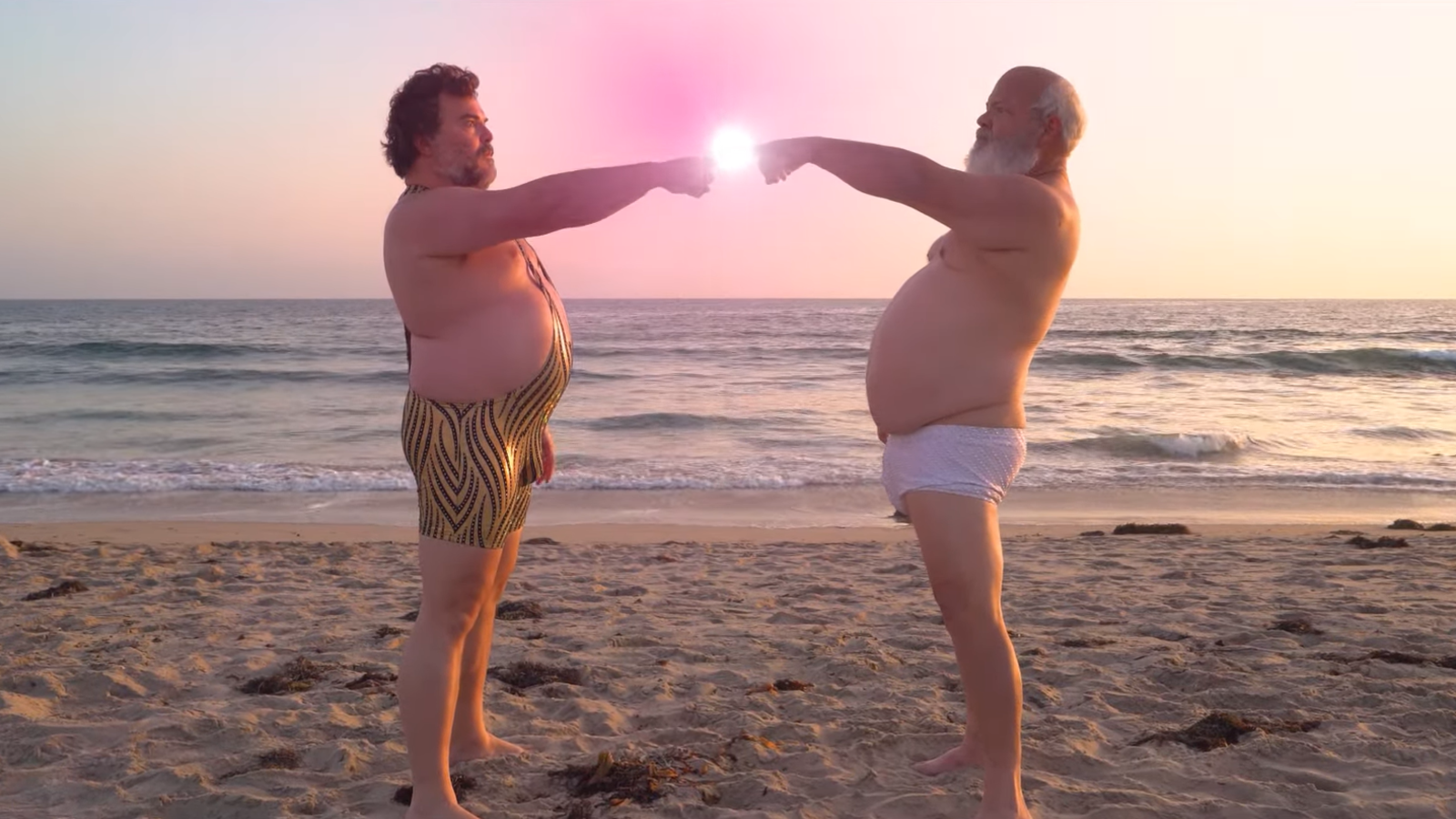 Tenacious D: See Jack Black Scat Half-Naked in Batshit Video for Beatles Medley