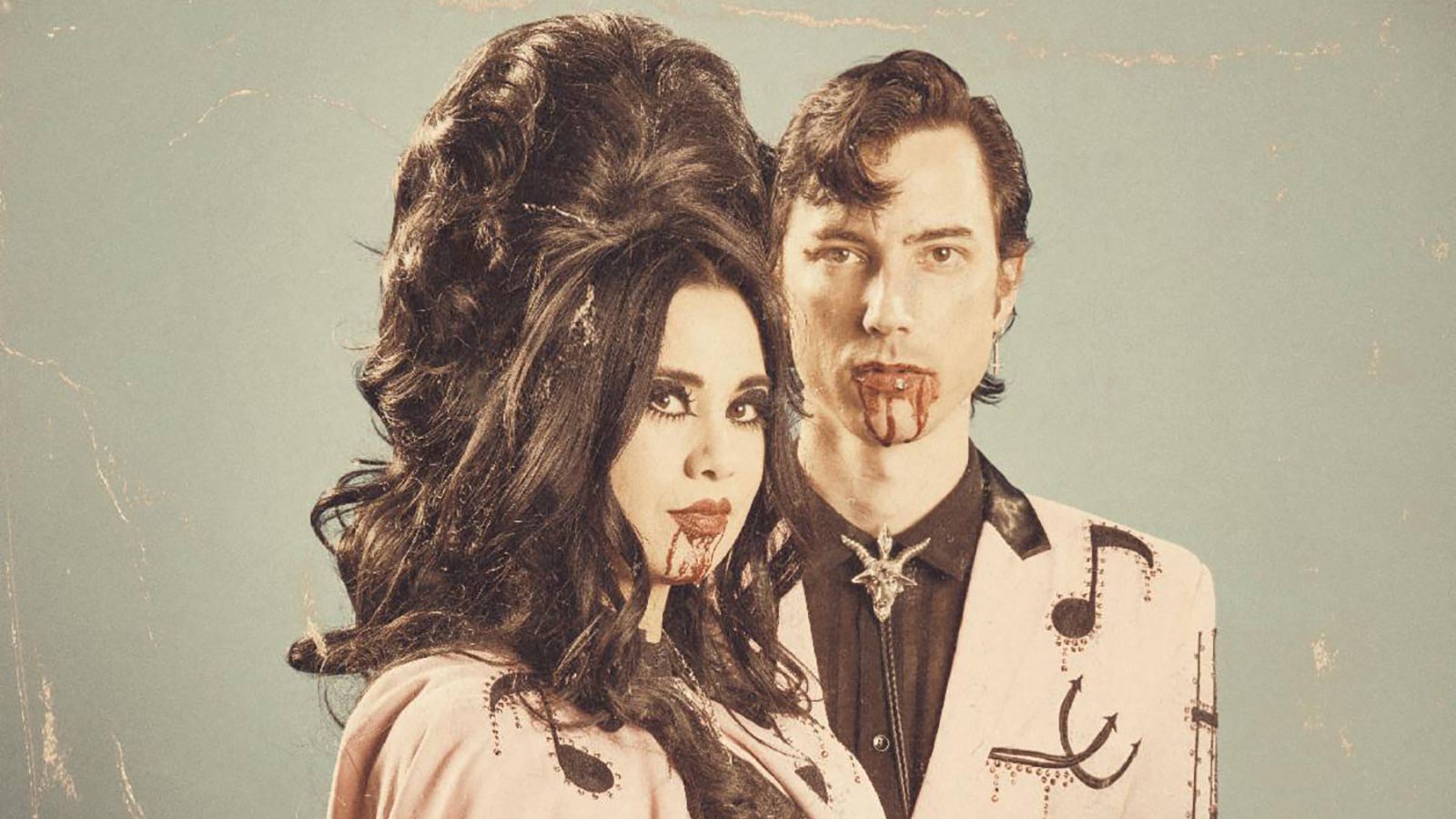Hear “Satanic doo-wop” duo TWIN TEMPLE’s new song “Burn Your Bible”