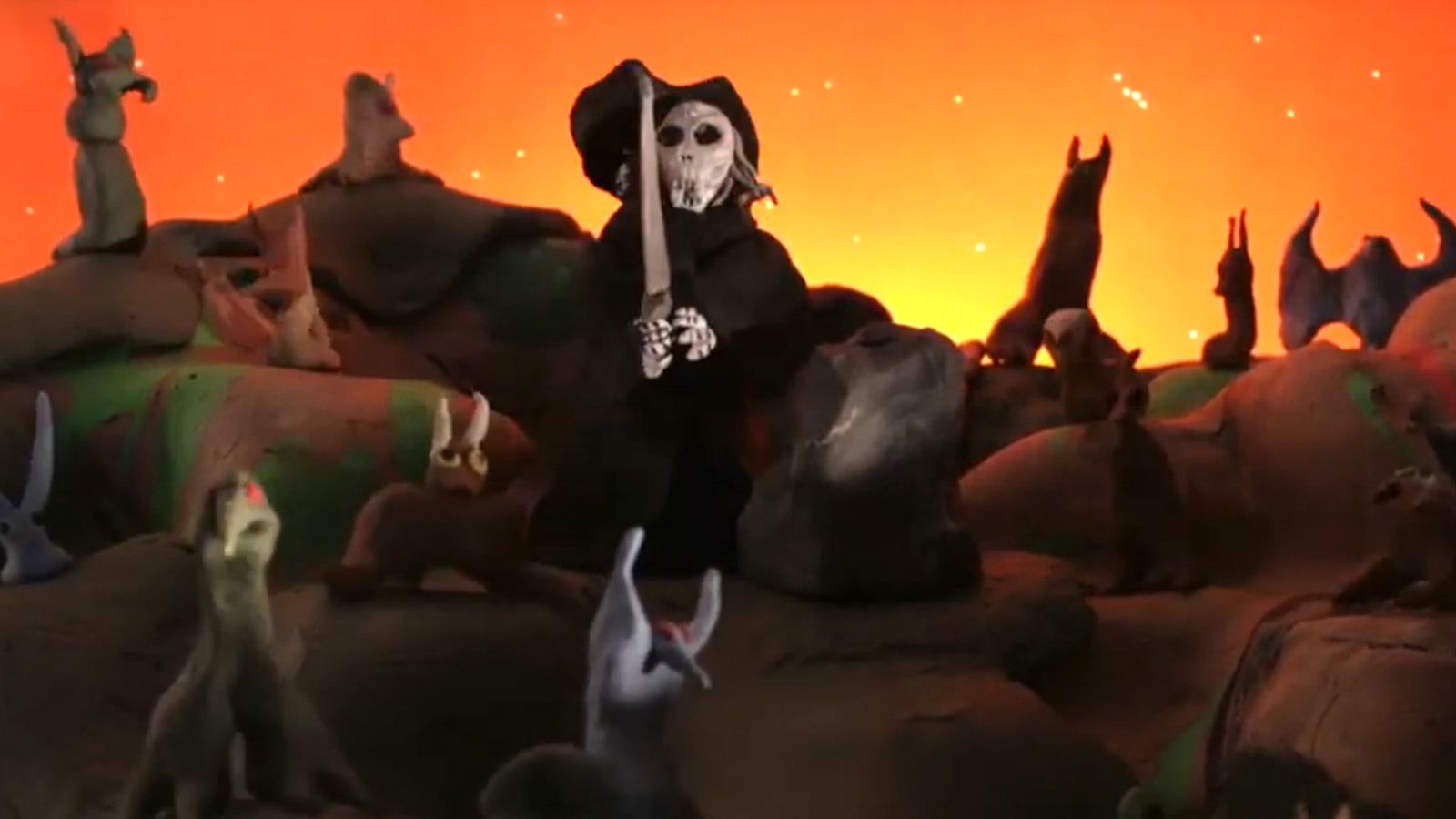 Space, Dragons, Death: See Hardcore Punks Warthog’s New “Brainwasher” Claymation Video