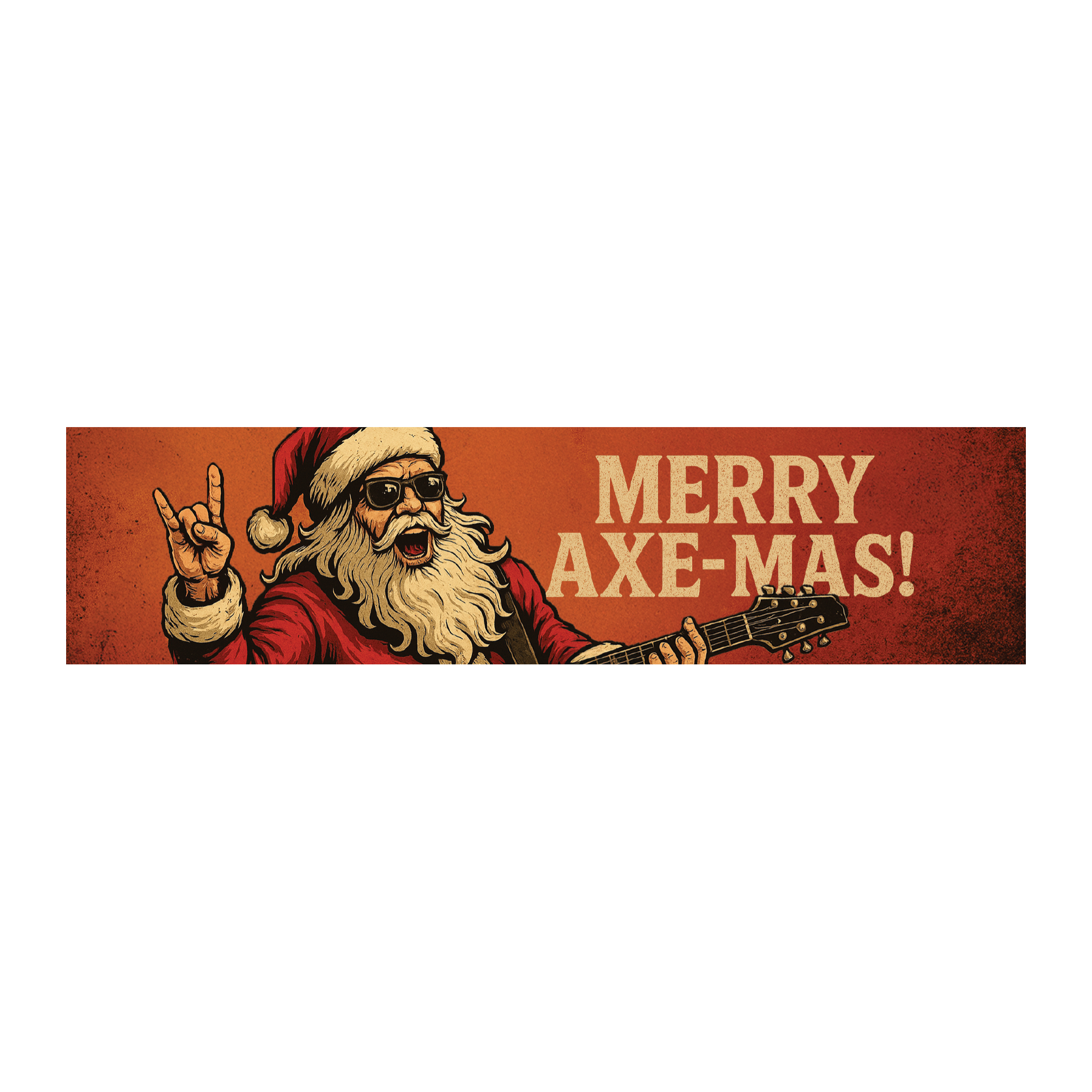 "MERRY AXE-MAS" MAGNETIC GRILL