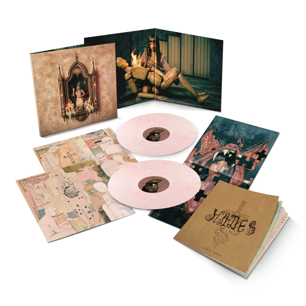 MELANIE MARTINEZ 'HADES' 2LP (Victorian Blush Vinyl)