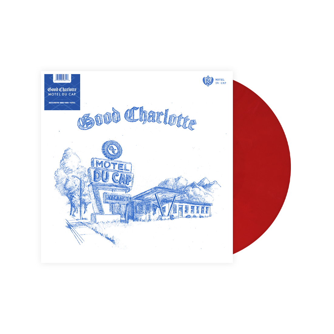GOOD CHARLOTTE ‘MOTEL DU CAP’ LP (Exclusive, Deep Red Vinyl)
