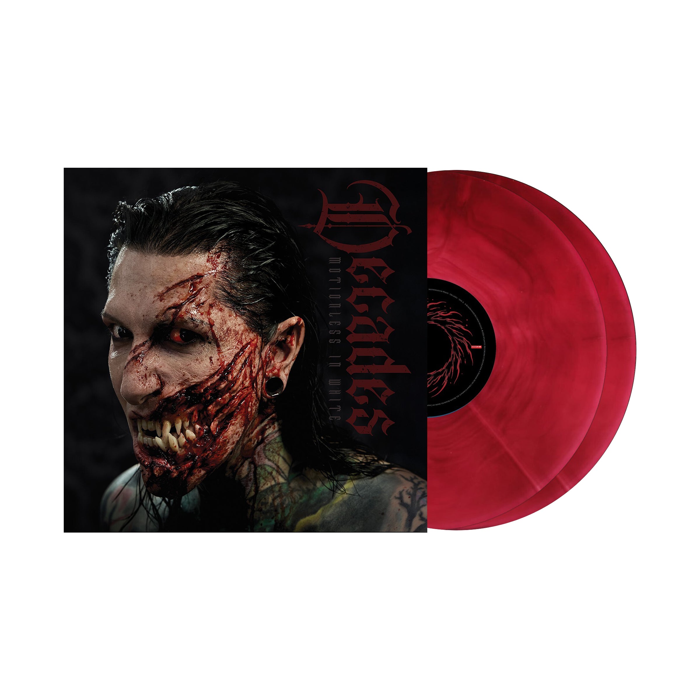 MOTIONLESS IN WHITE ‘DECADES’ 2LP (Black, Ruby and Tan Galaxy Vinyl)