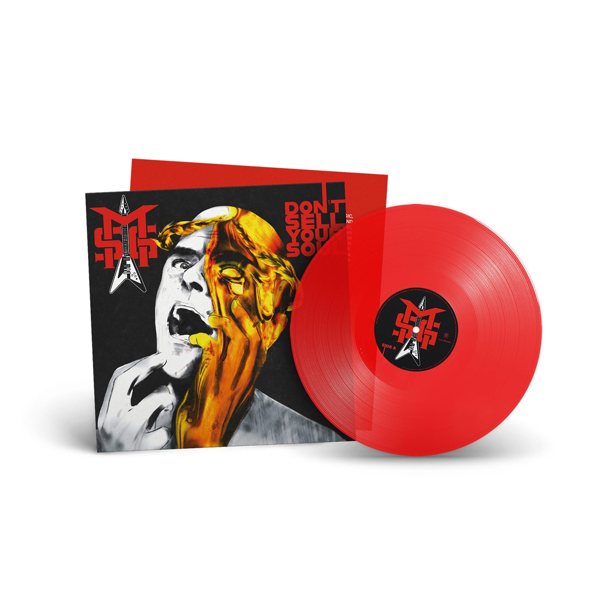 MICHAEL SCHENKER GROUP 'DON'T SELL YOUR SOUL' LP (Red Vinyl)