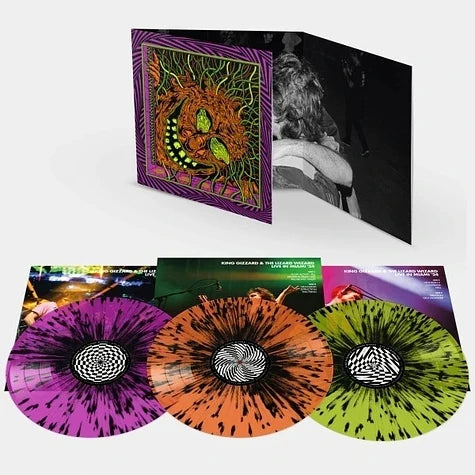 KING GIZZARD & THE LIZARD WIZARD 'LIVE IN MIAMI '24' 3LP (Triple Gatefold Splatter Vinyl)