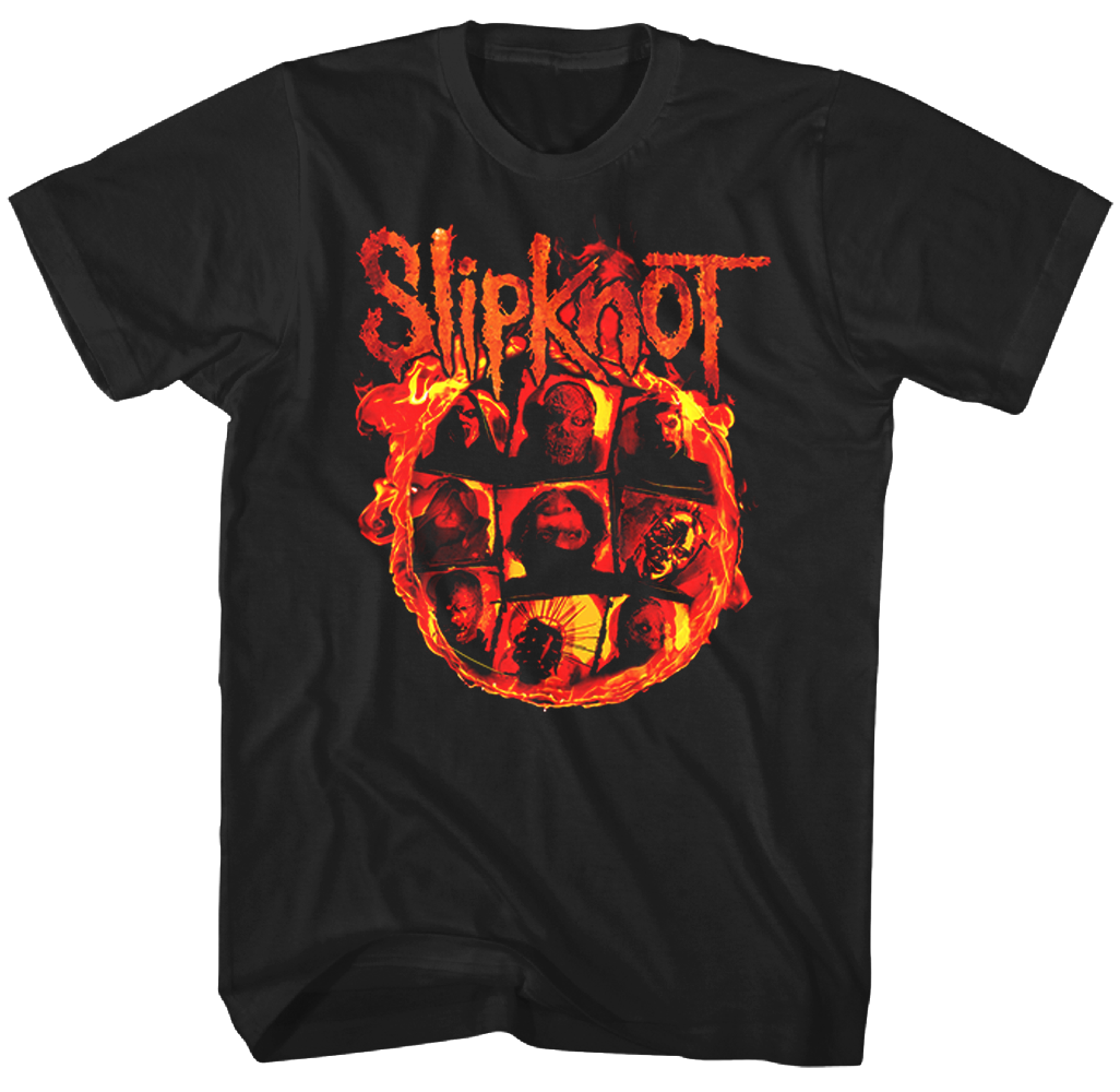 SLIPKNOT WE ARE NOT YOUR KIND FIRE T-SHIRT