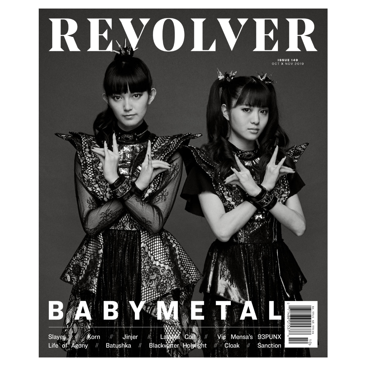 REVOLVER OCT/NOV 2019 ISSUE COVER 2 FEATURING BABYMETAL