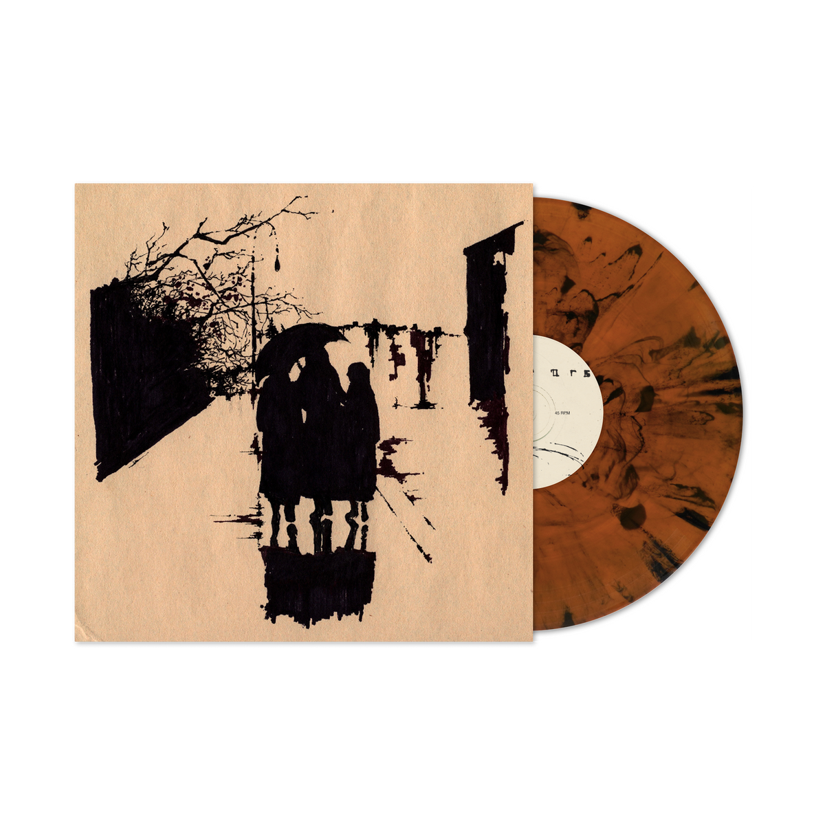 KNUMEARS'DIRECTIONS' LP (Orange & Black Marble Vinyl)