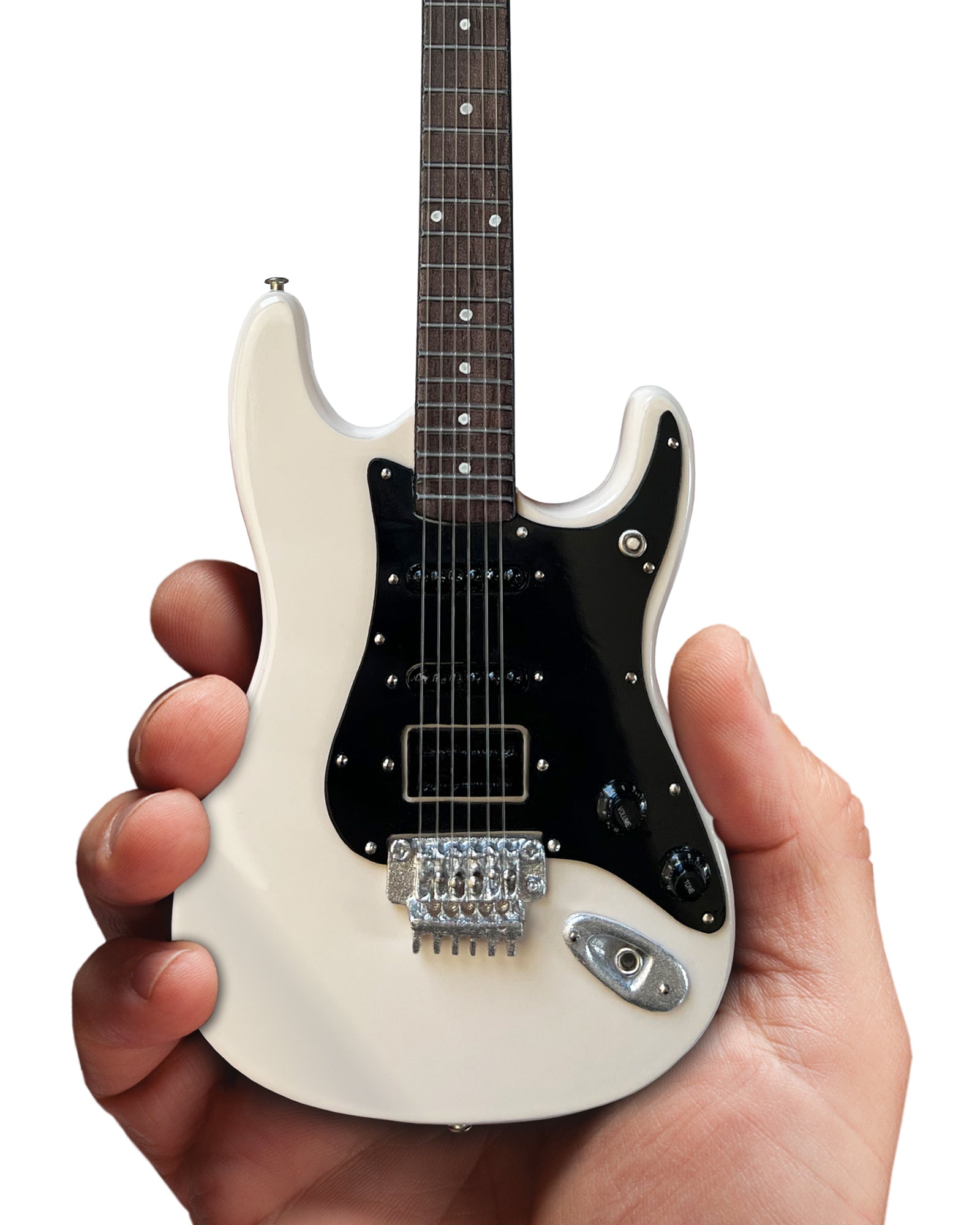 ALEX LIFESON HENTOR SPORTSCASTER MINIATURE GUITAR MODEL OFFICIALLY LICENSED