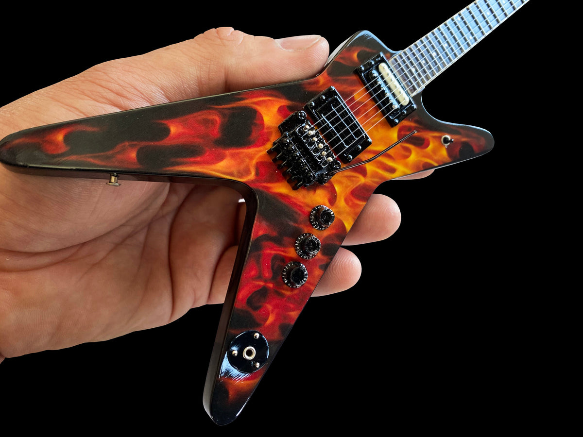 DEAN DIMEBAG DIME O FLAME ML MINI GUITAR - OFFICIALLY LICENSED