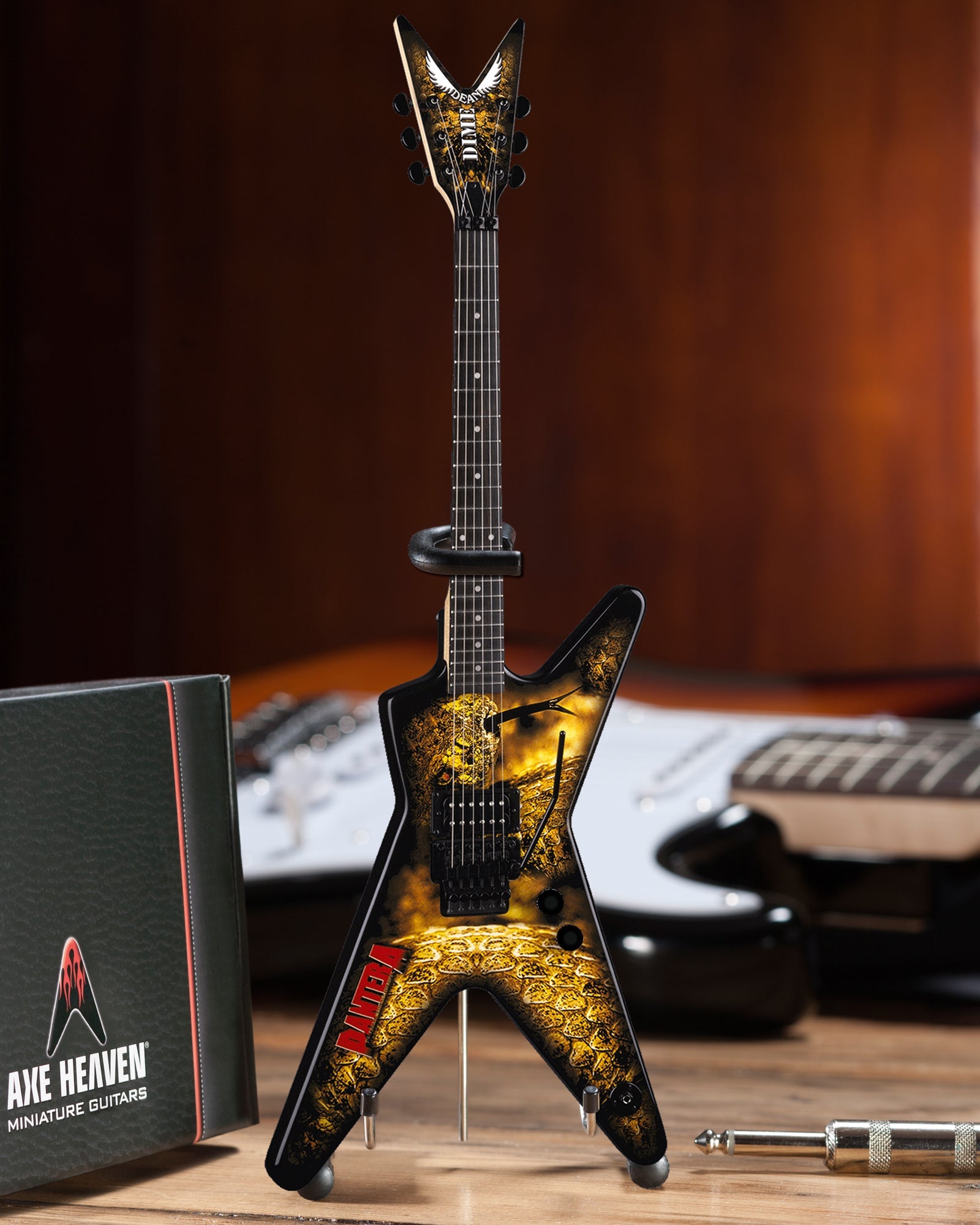 DEAN DIMEBAG PANTERA SOUTHERN TRENDKILL ML MINIATURE GUITAR MODEL - ARTIST PROOF EDITION