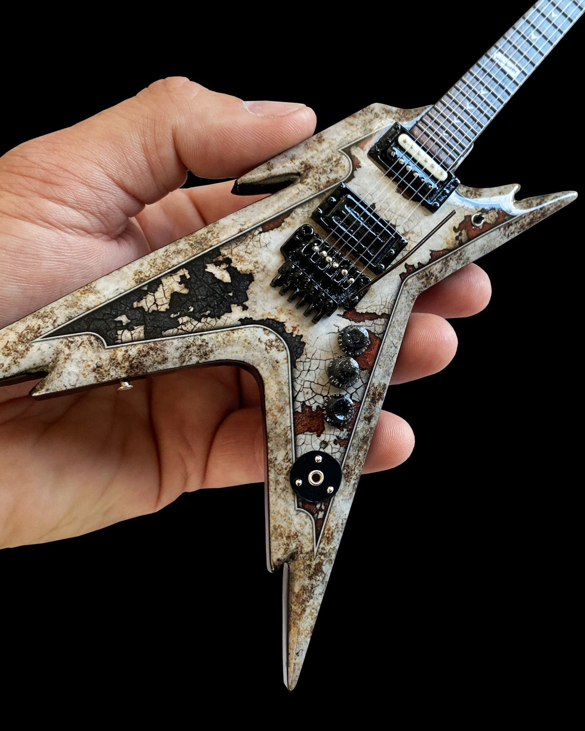 DEAN DIMEBAG RUST RAZORBACK MINI GUITAR - OFFICIALLY LICENSED