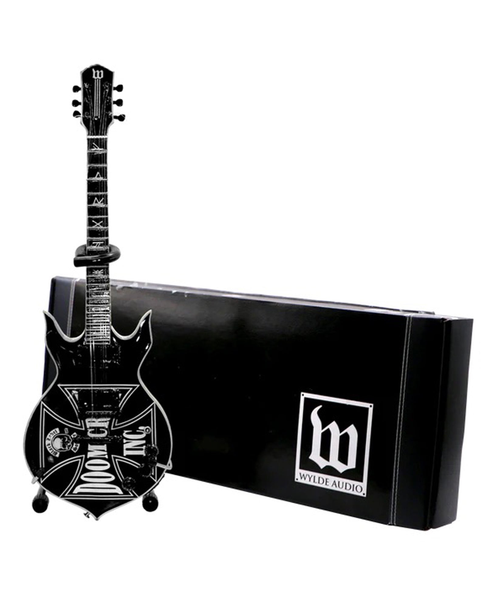 Zakk Wylde BLS DOOM CREW Heathen Grail Mini Guitar Replica Collectible