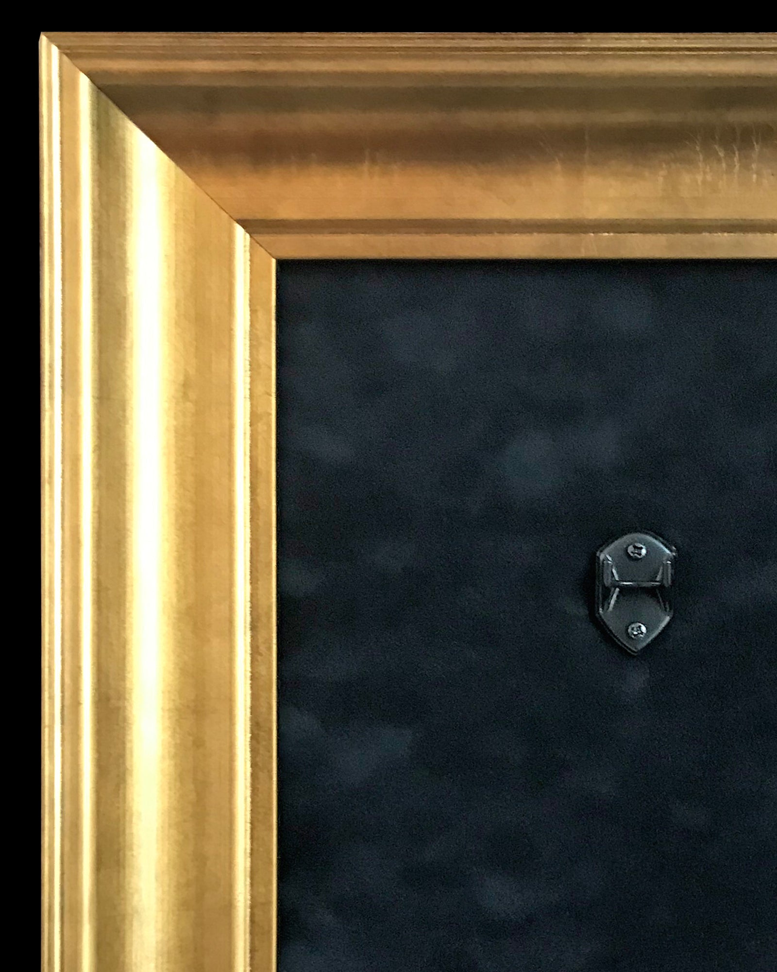 BLACK METAL WALLMOUNT MINIATURE GUITAR WALL HANGERS BY AXE HEAVEN® – SET OF 2