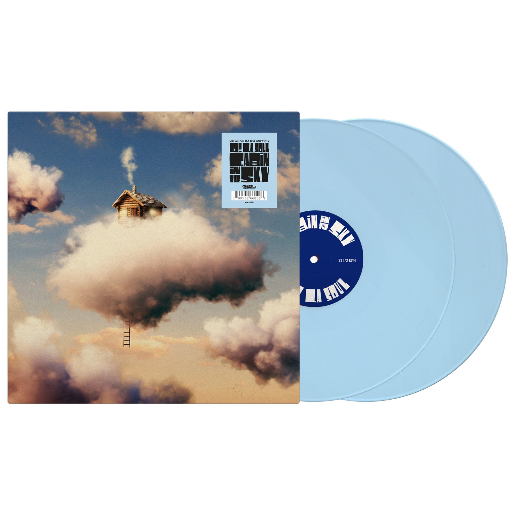 DE LA SOUL 'CABIN IN THE SKY' 2LP (Limited, Sky Blue Vinyl)