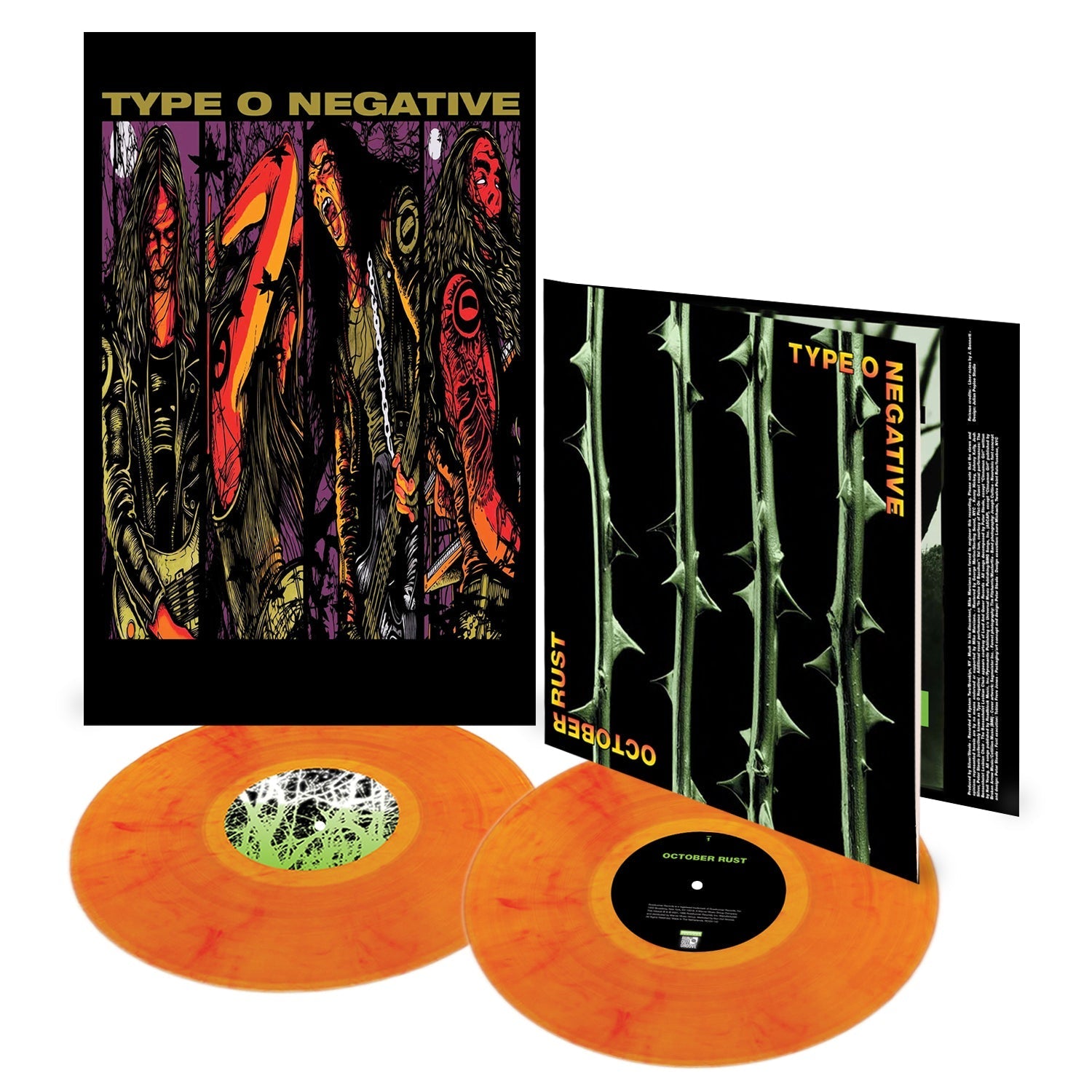 TYPE O NEGATIVE 'OCTOBER RUST' 2LP (Limited Edition – Only 1000 Made,