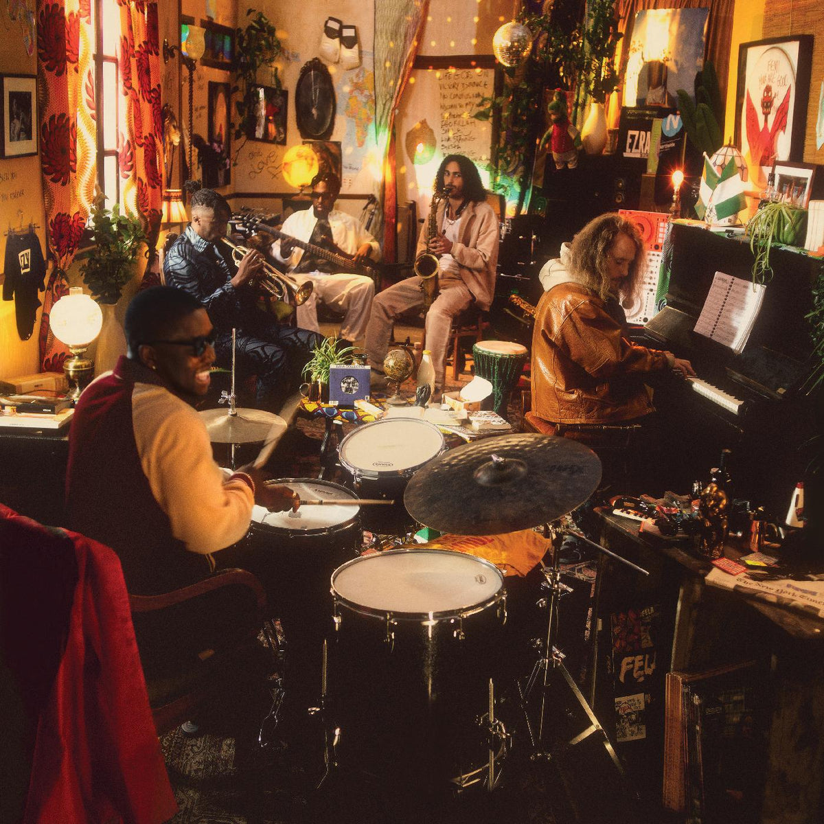 EZRA COLLECTIVE 'WHERE I'M MEANT TO BE' 2LP (Orange Vinyl)