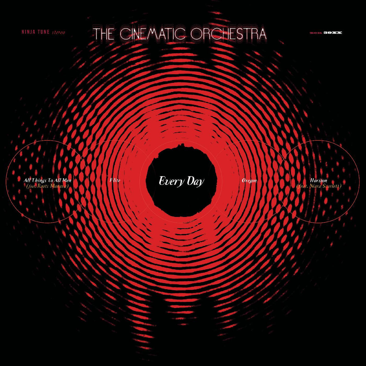 THE CINEMATIC ORCHESTRA 'EVERY DAY' 3LP (Translucent Red Vinyl)