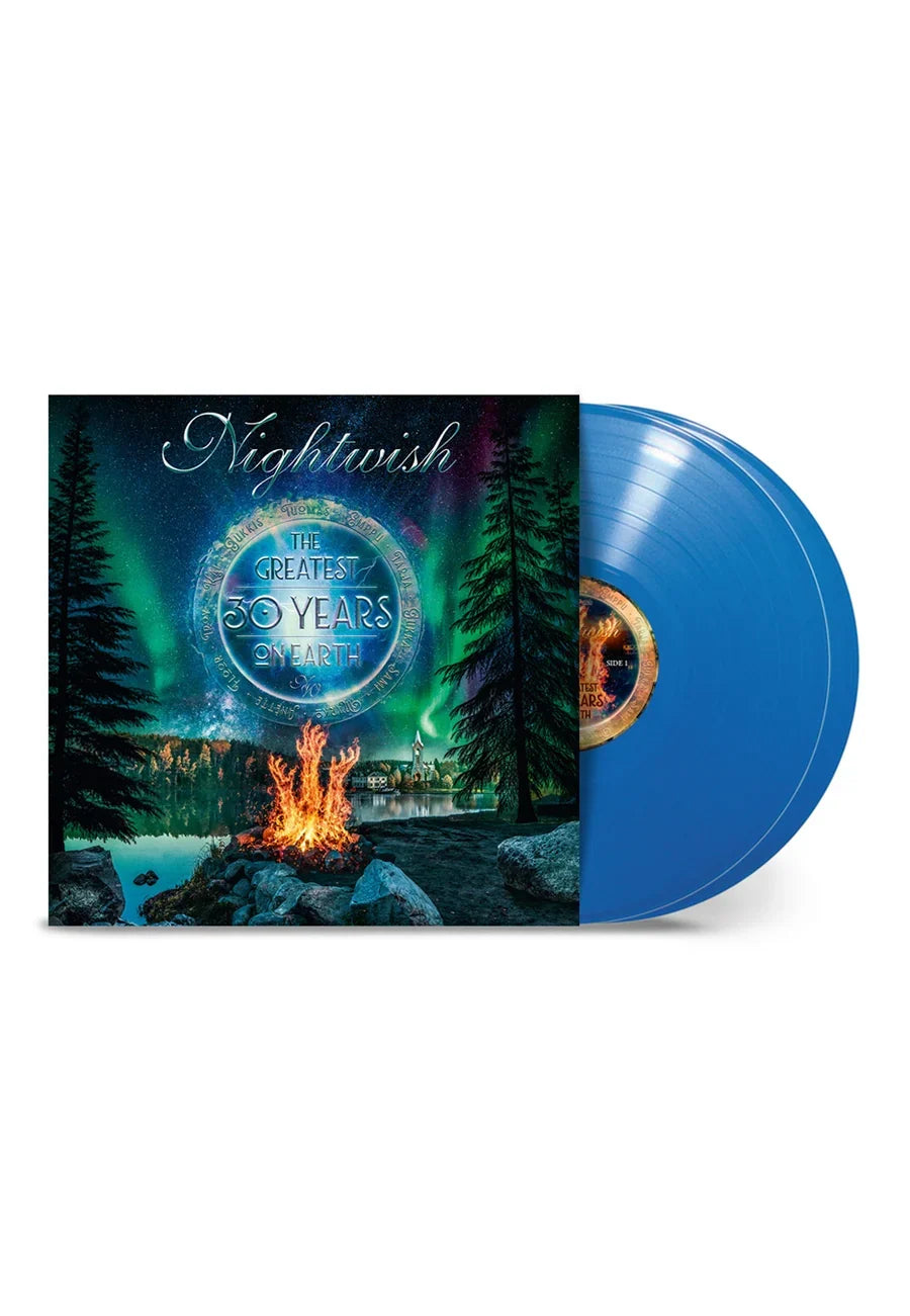 NIGHTWISH 'THE GREATEST 30 YEARS ON EARTH' 4LP + BLU-RAY BOX SET (Silver/Blue Vinyl)