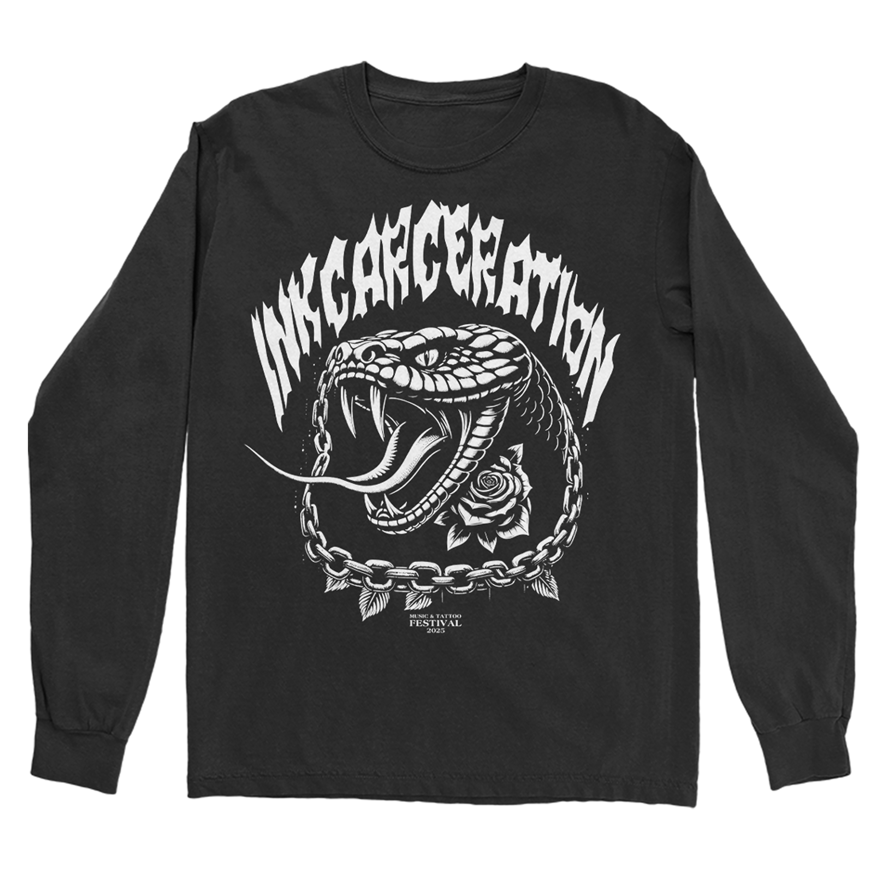 SPITTING VENOM LONG SLEEVE TEE