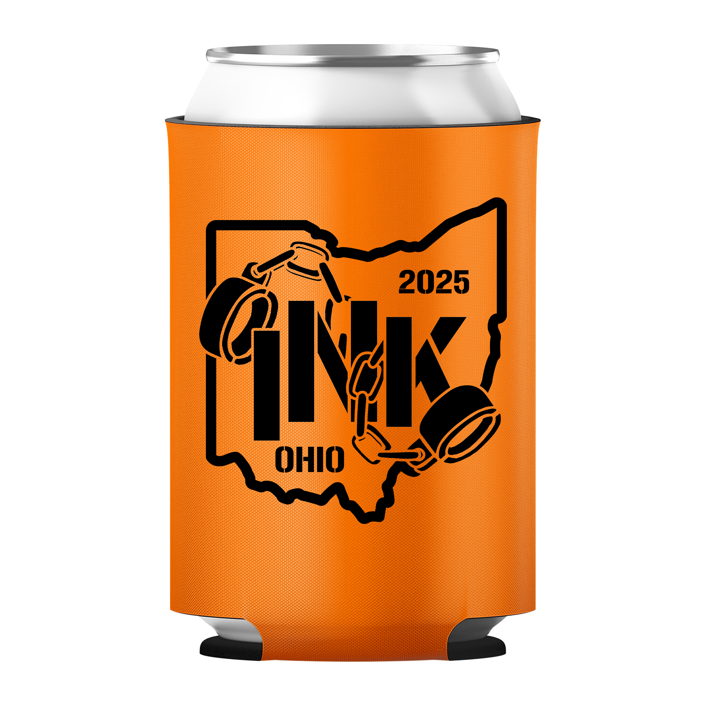 SHACKLED STATE KOOZIE