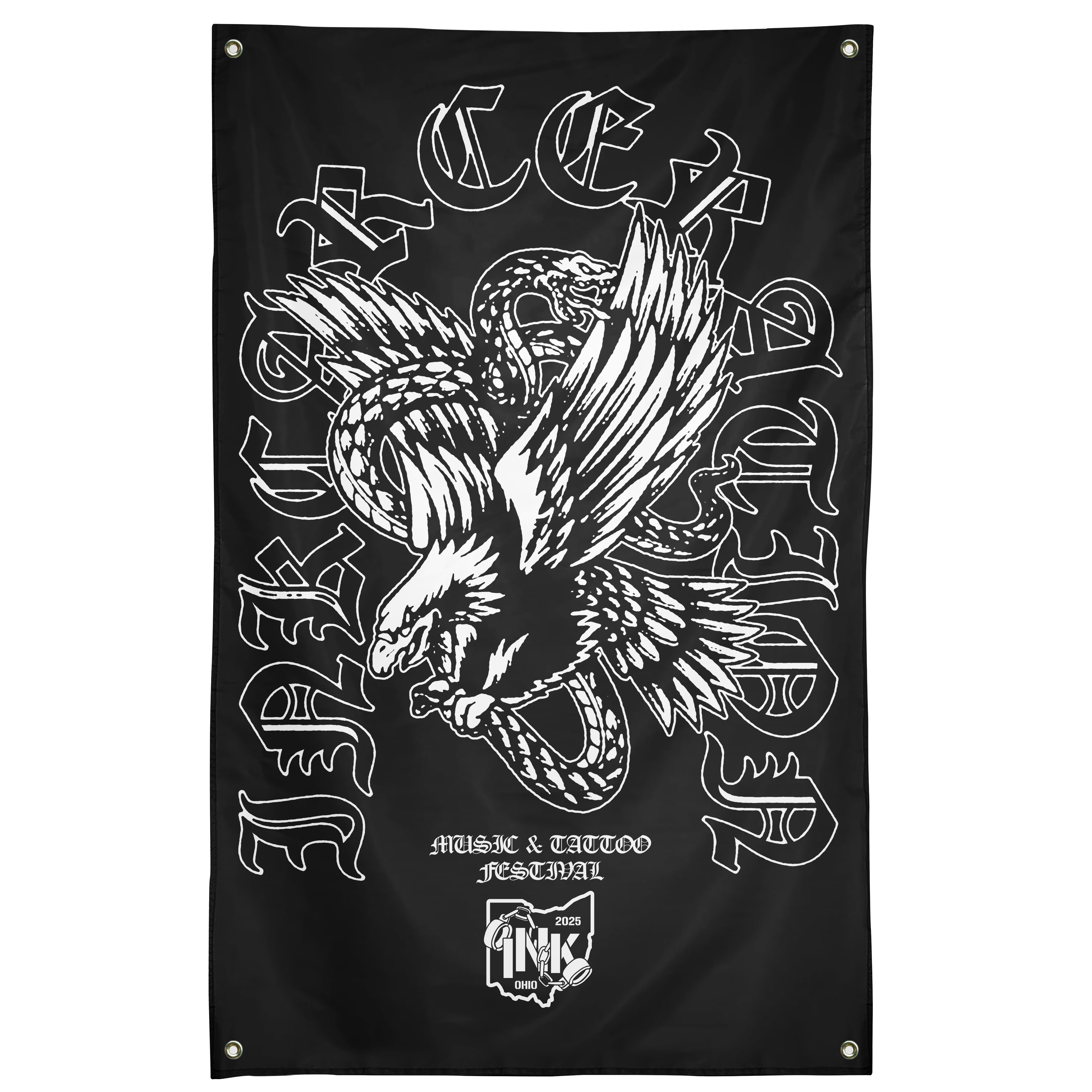 SCREAMING VENOM FLAG