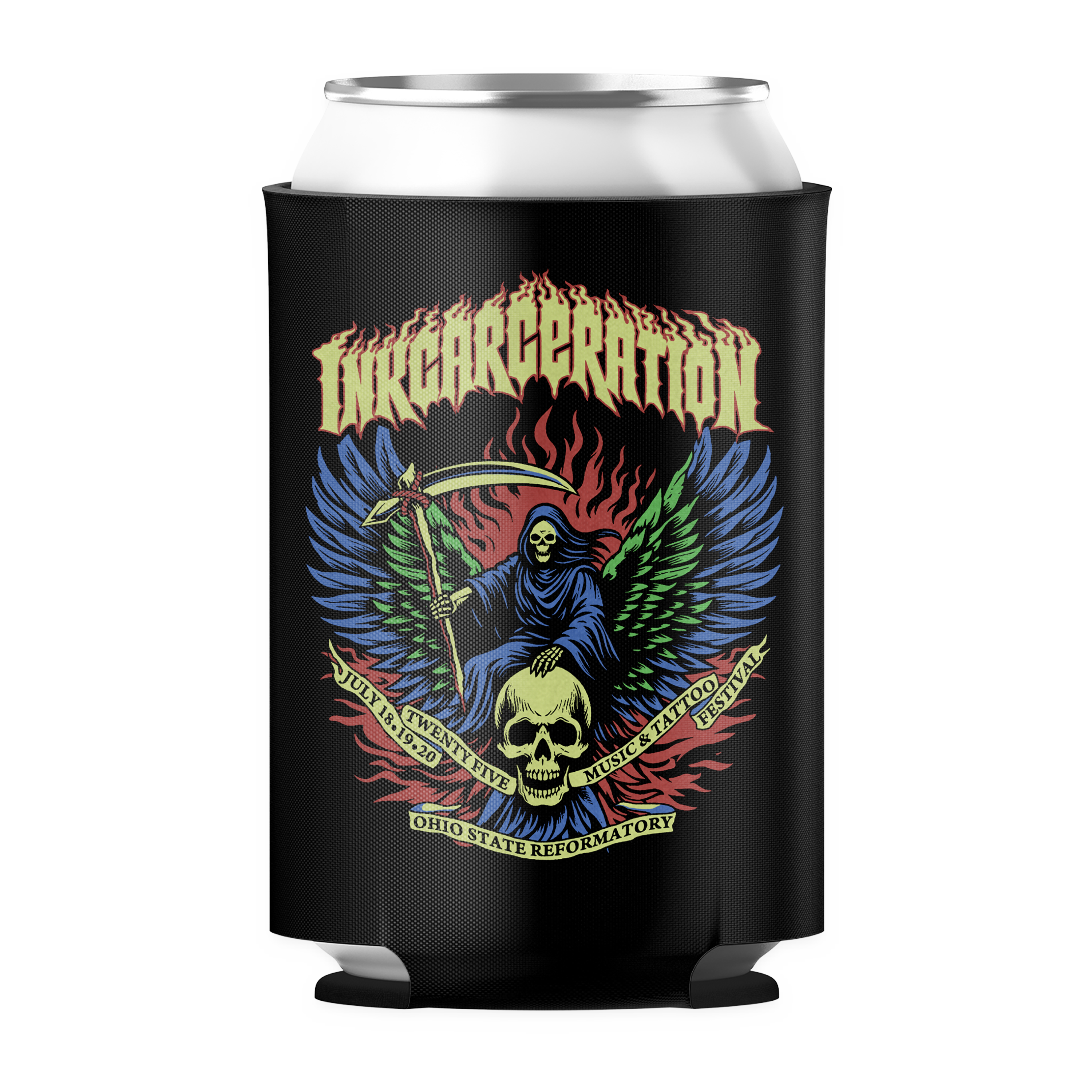 DEATH RIDE KOOZIE