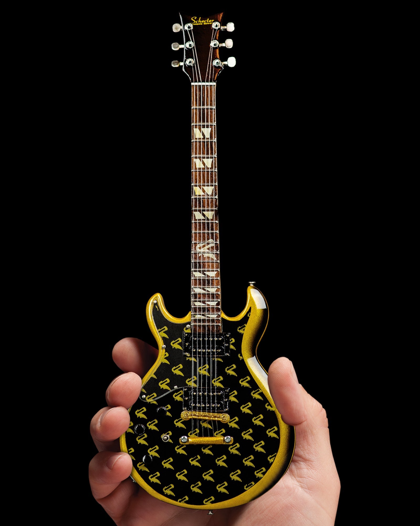 Officially Licensed Zacky Vengeance Blade Schecter Mini Guitar from Avenged Sevenfold