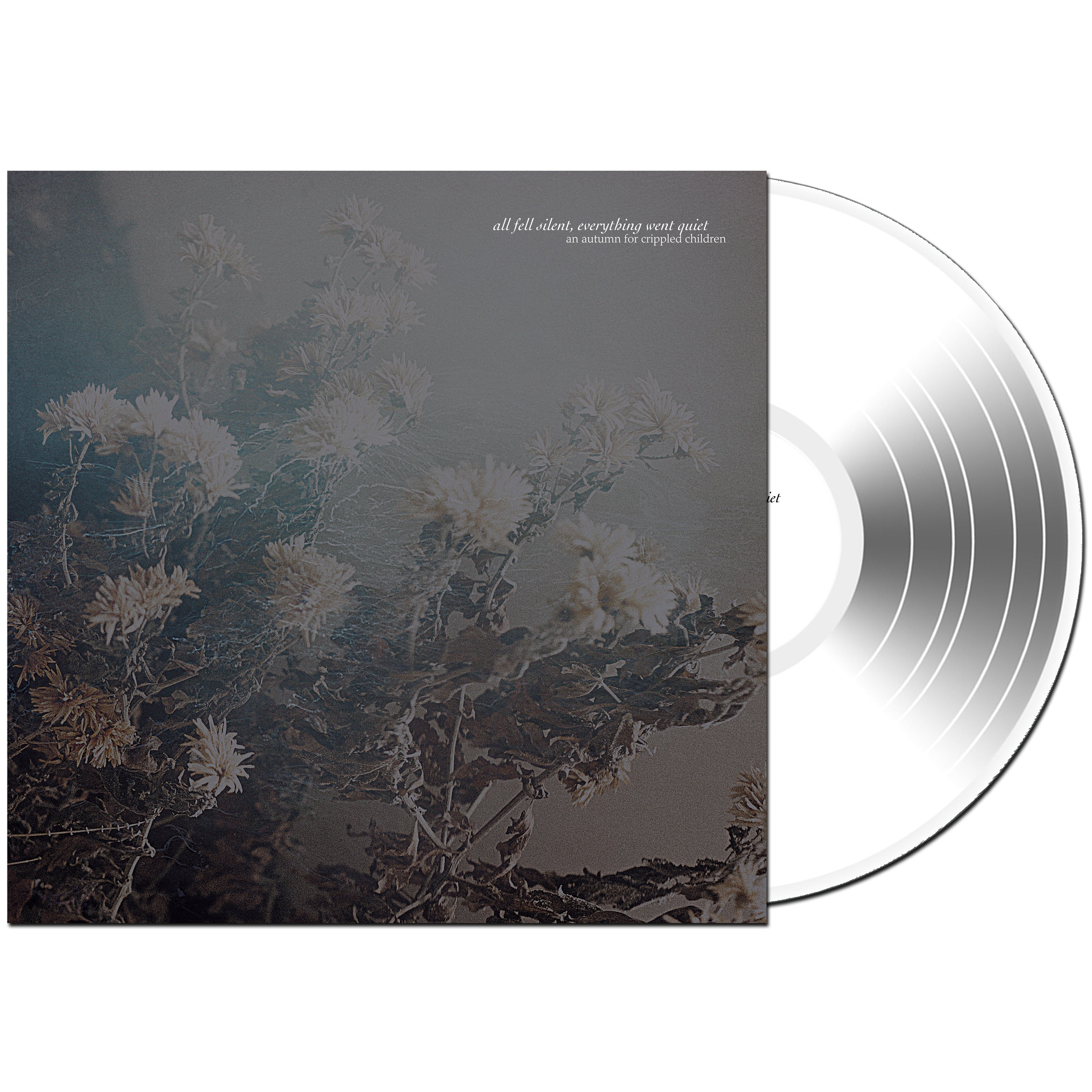 AN AUTUMN FOR CRIPPLED CHILDREN 'ALL FELL SILENT, EVERYTHING WENT QUIET' LP (White Vinyl)