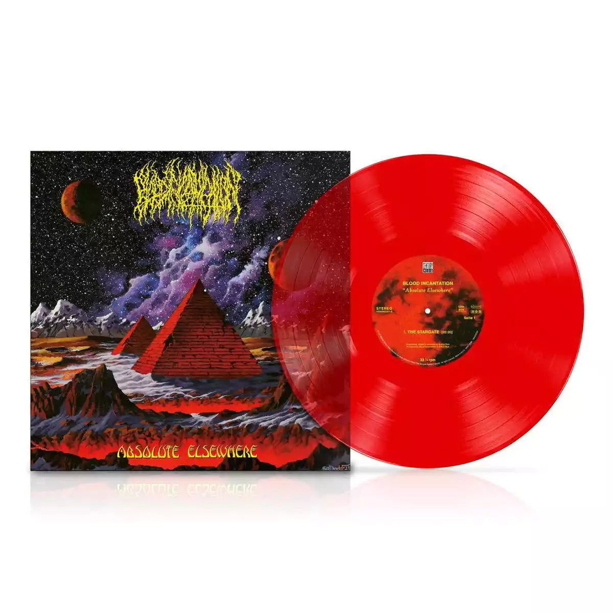 BLOOD INCANTATION 'ABSOLUTE ELSEWHERE' LP (Transparent Red Vinyl)