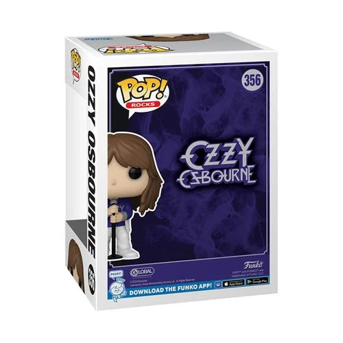 OZZY OSBOURNE FUNKO POP ROCKS FIGURE WHITE FRINGE OUTFIT