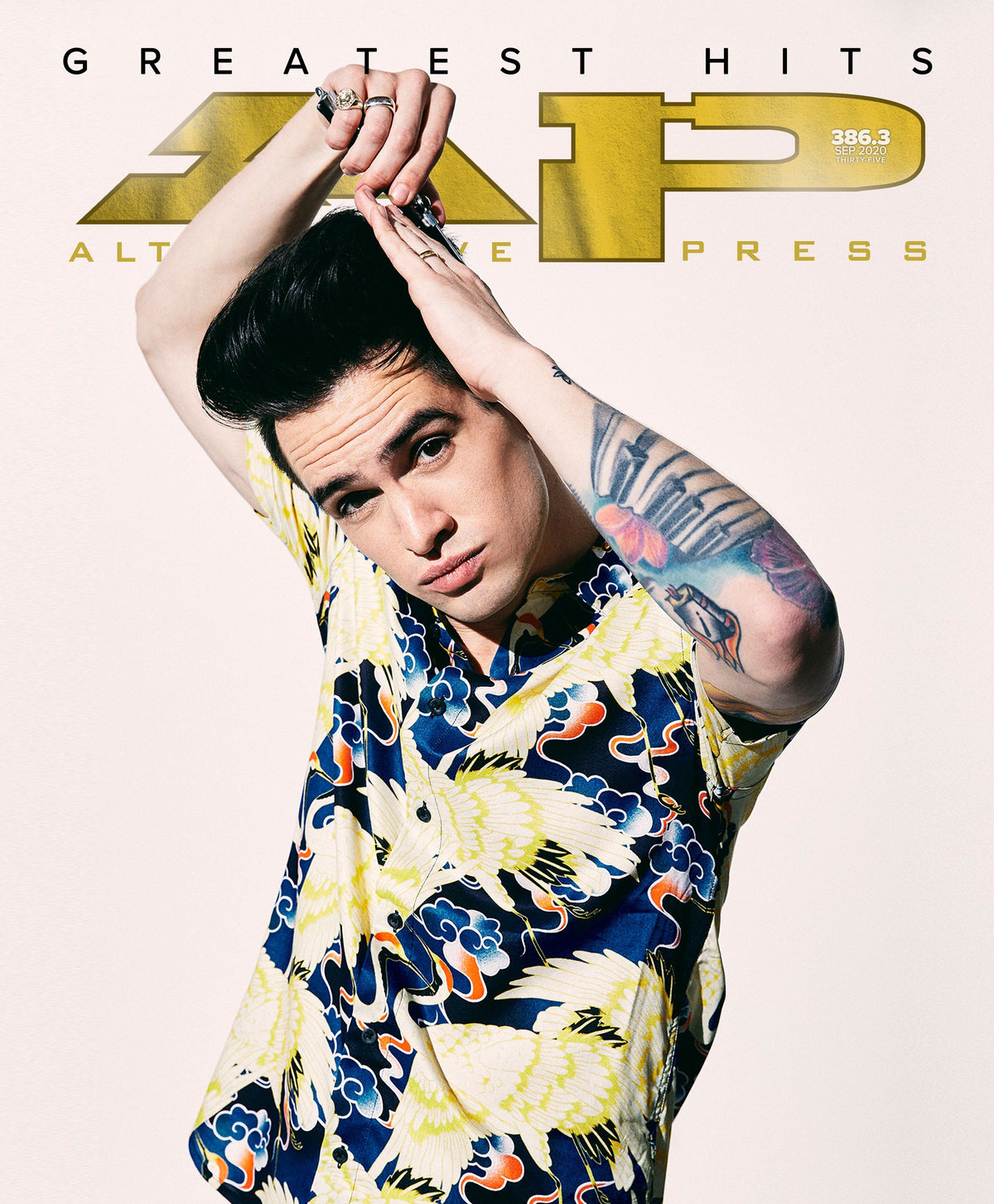Brendon Urie - Alternative Press Magazine Issue 386 Version 3 - Solo Collection Cover Collection Alternative Press