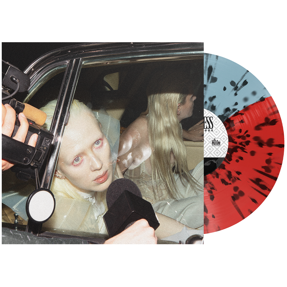 dress blue vinyl cover STATIC DRESS 'INJURY EPISODE' LP (Exclusive – Limited to 100, Ice Blue