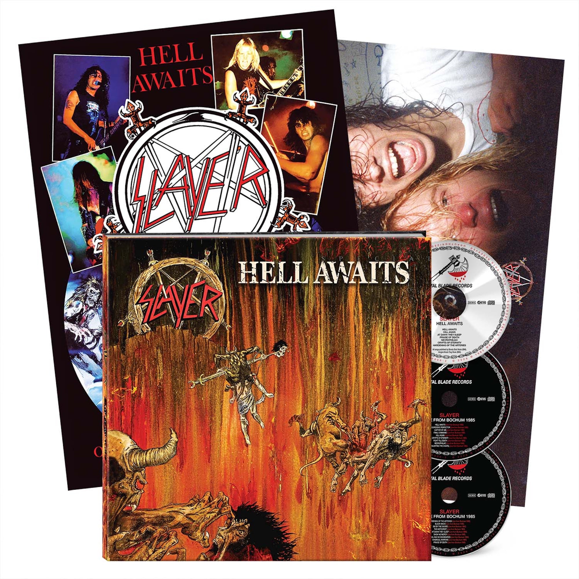 SLAYER スレイヤーREIGN IN BLOOD HELL AWAITS SLAYER スレイヤーREIGN IN BLOOD HELL AWAITS Slayer - Hell Awaits