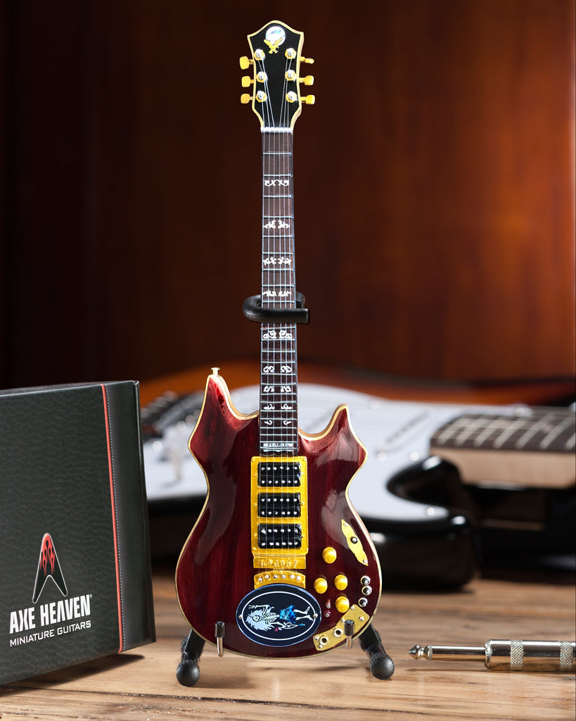 GRATEFUL DEAD - JERRY GARCIA ROSEBUD MINI GUITAR