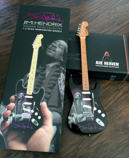OFFICIALLY LICENSED JIMI HENDRIX MINI FENDER™ STRAT™ TRIBUTE GUITAR MODEL