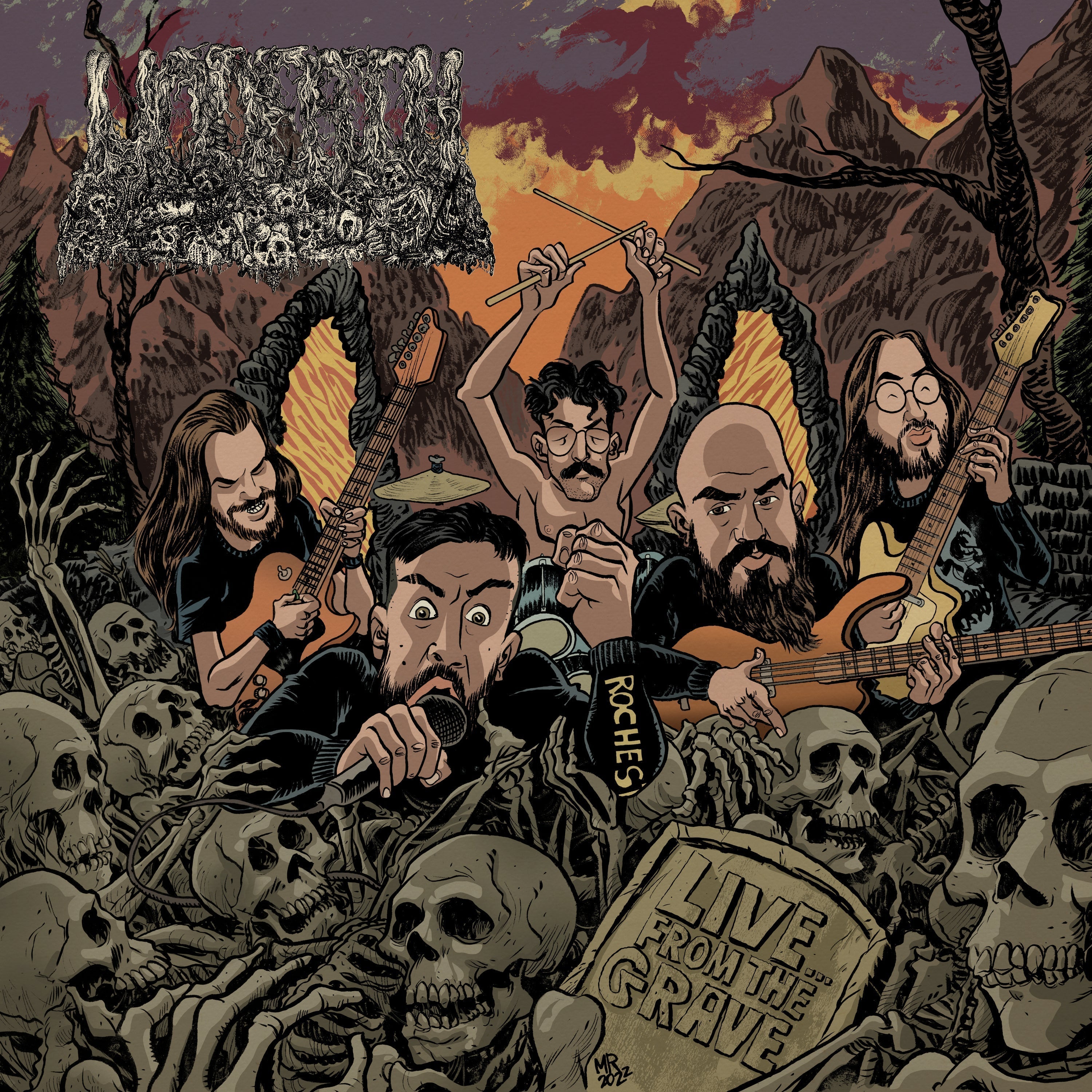UNDEATH 'LIVE...FROM THE GRAVE' CD