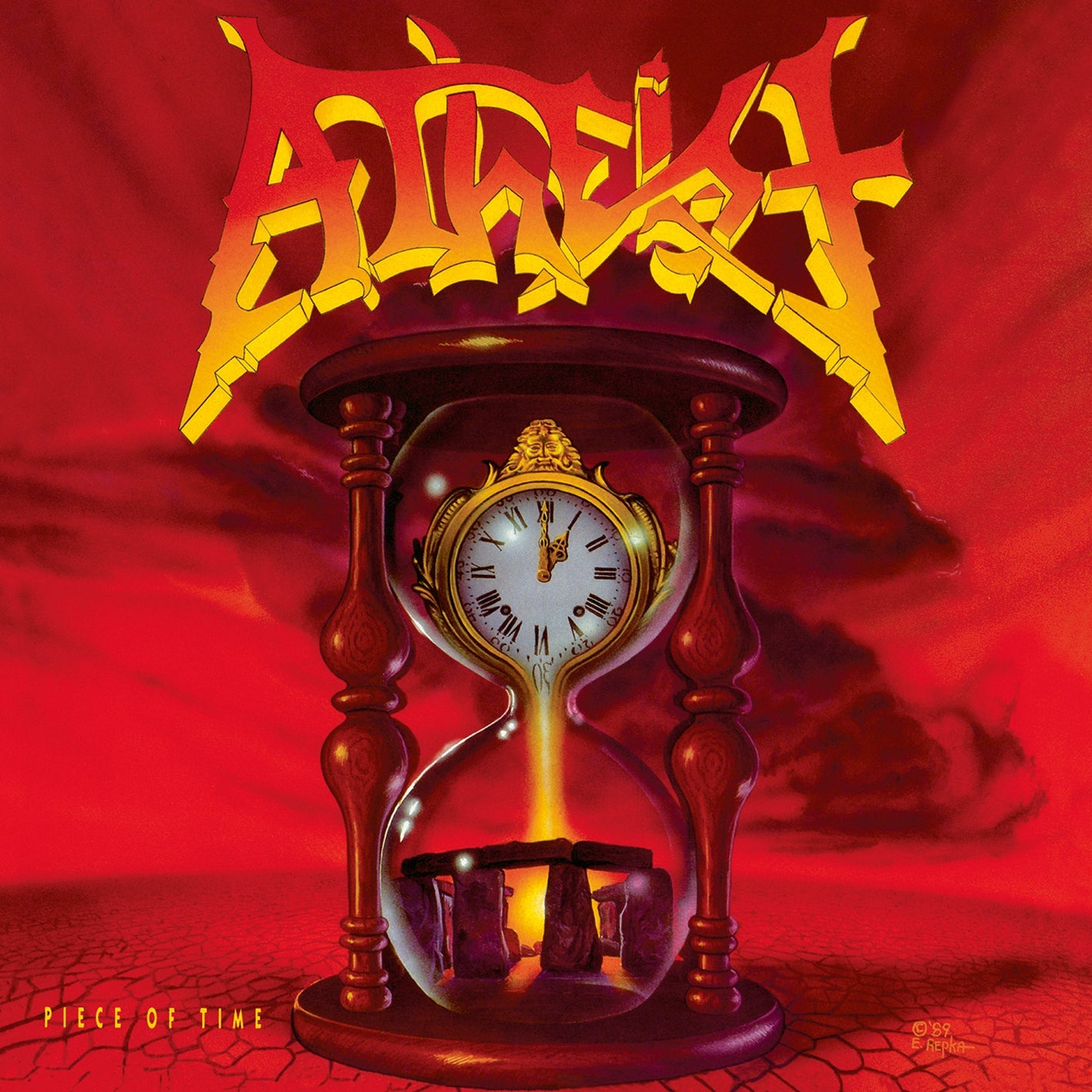 【国内盤】ATHEIST / PIECE OF TIME ATHEIST 'PIECE OF TIME' LP (Clear Orange Vinyl)