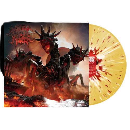 THY ART IS MURDER 'HATE' LP (Yellow w/Red & White Splatter Vinyl)