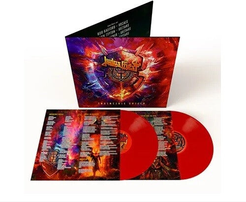 JUDAS PRIEST ‘INVINCIBLE SHIELD’ 2LP (Red Vinyl)