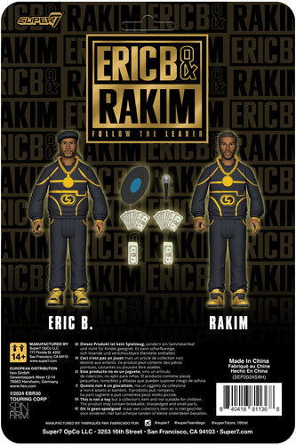 ERIC B. & RAKIM REACTION FIGURES WAVE 2 - FOLLOW THE LEADER 2 PACK