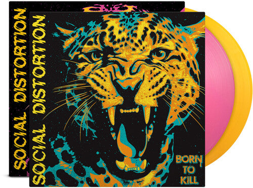 SOCIAL DISTORTION 'BORN TO KILL' 2LP (Pink & Yellow Vinyl)