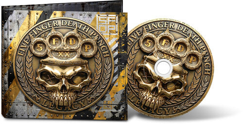 FIVE FINGER DEATH PUNCH 'LEGACY' CD (Gold Disc)